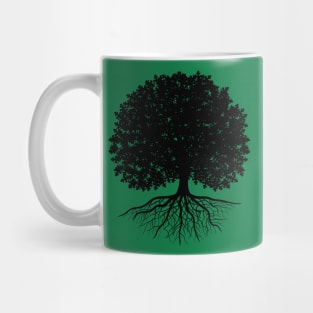 Oak Tree Silhouette Mug